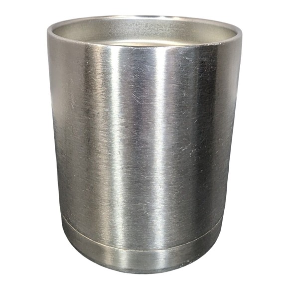 YETI Rambler Lowball 10 oz Silver Stainless Cup Mug No Lid - Picture 5 of 8